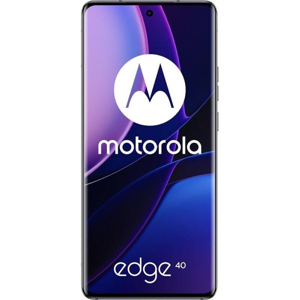 Motorola XT2303-2 Moto Edge 40 5G 256 GB / 8 GB Smartphone eclipse black Smartphone (6,5 Zoll, 256 GB Speicherplatz)