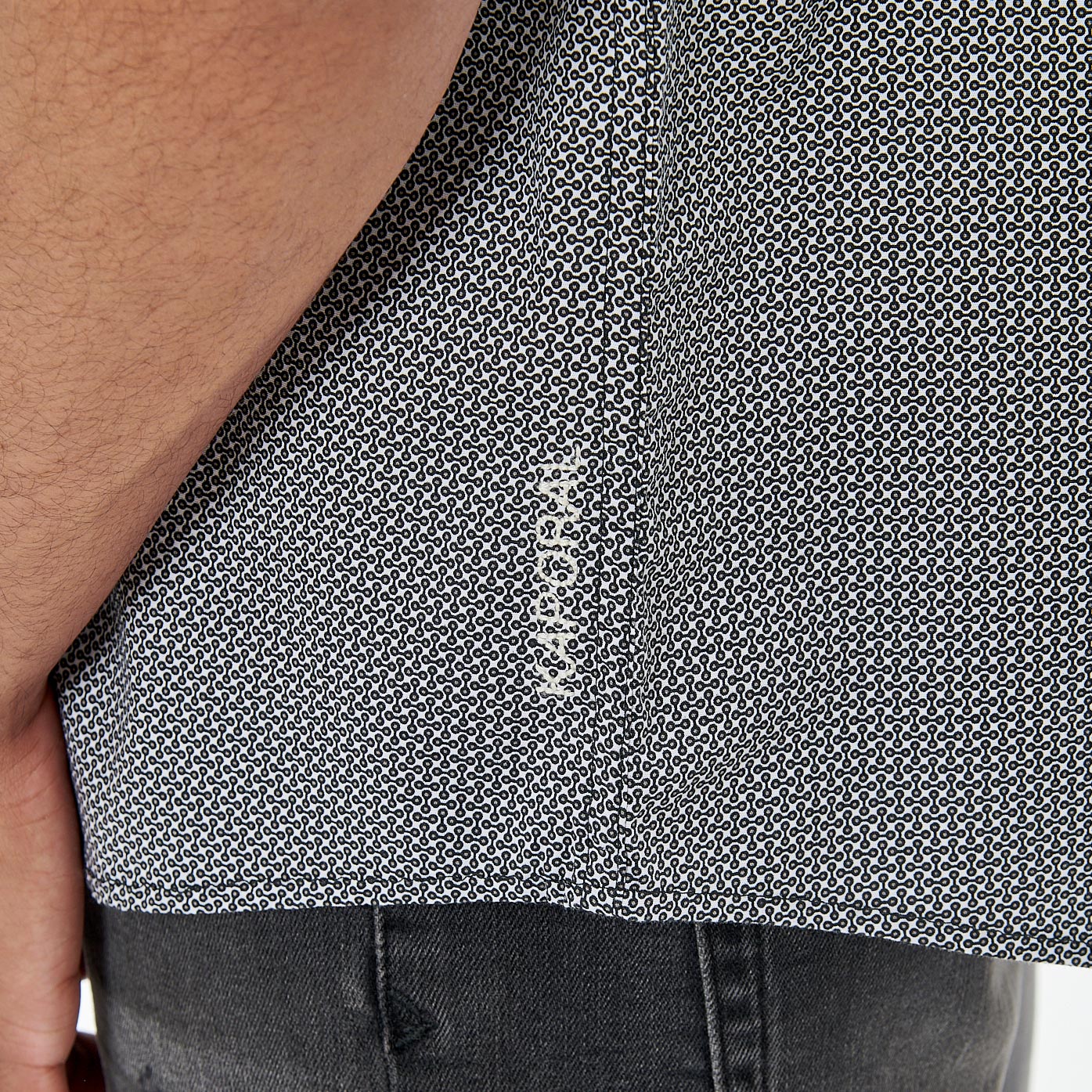 CORKY  Chemise imprimée noir homme