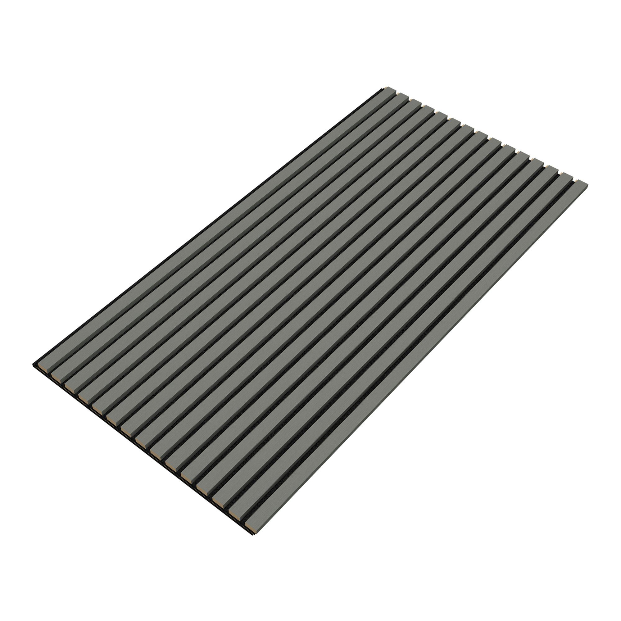 neu.holz 3D Wandpaneel, (Set, 4-tlg) Vang Akustik Wandpaneel im 4er Set Eiche, hellgrau
