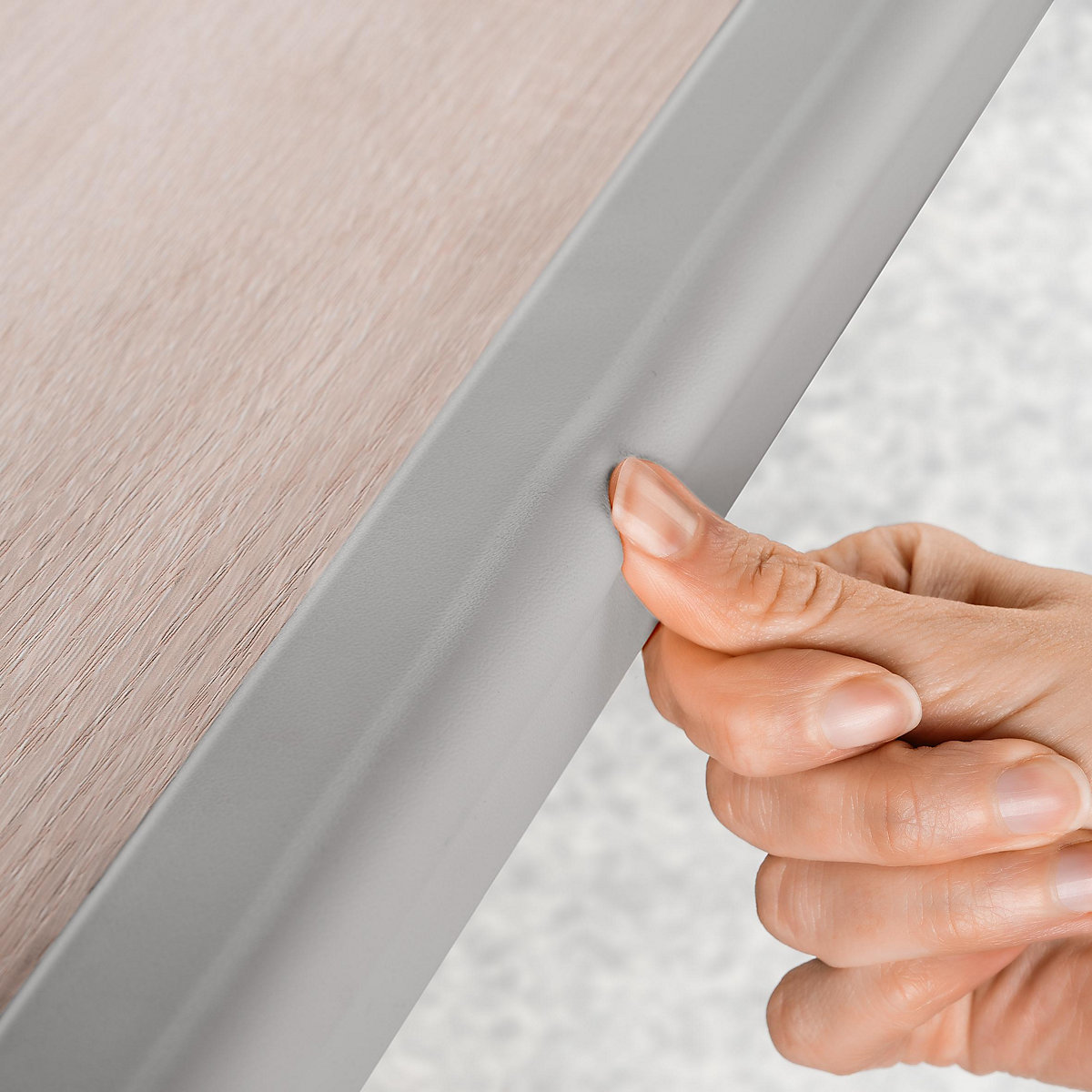 Kantenschutz soft, grau