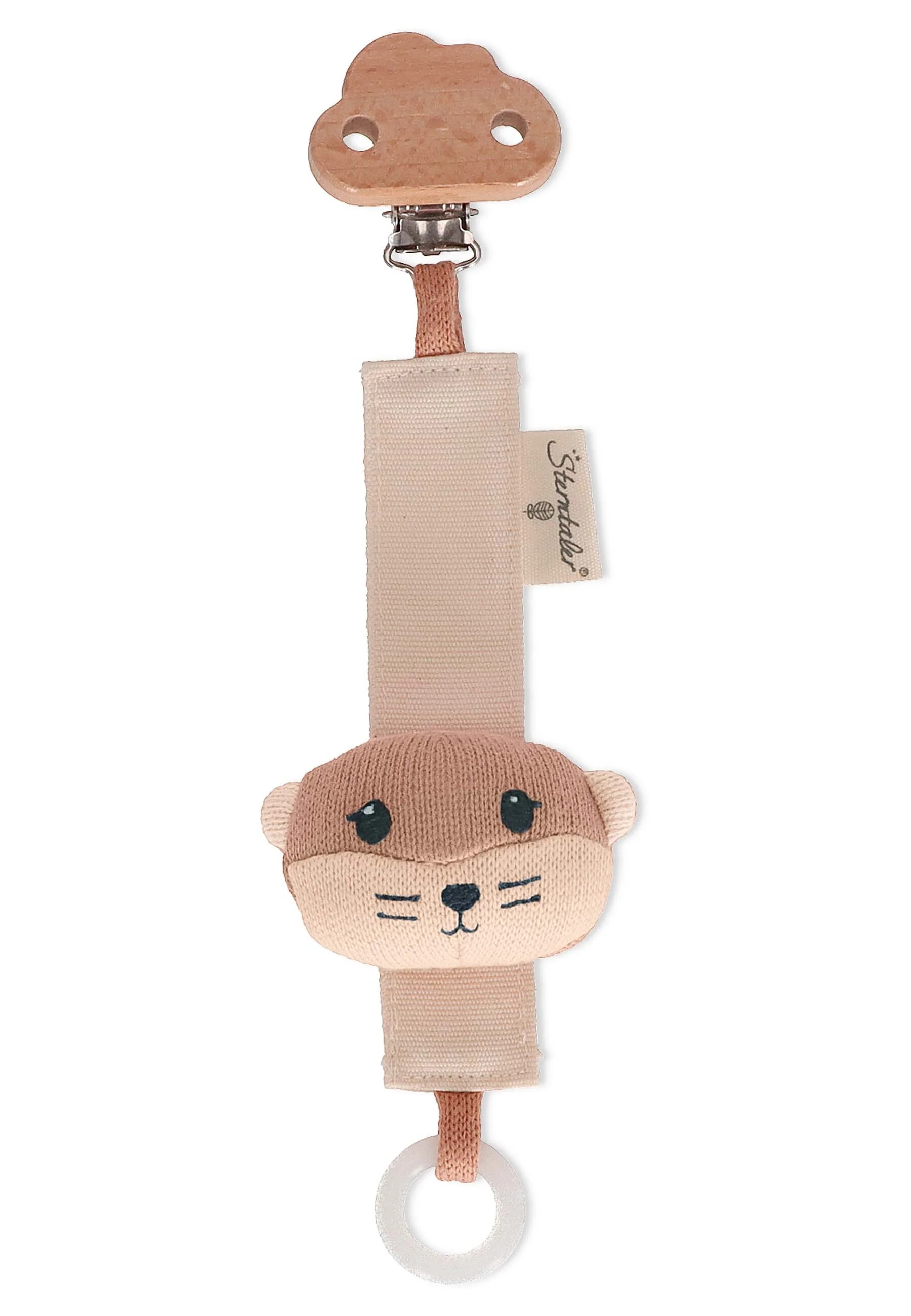 Schnullerkette Otter Otti 22 cm, Stay true to…