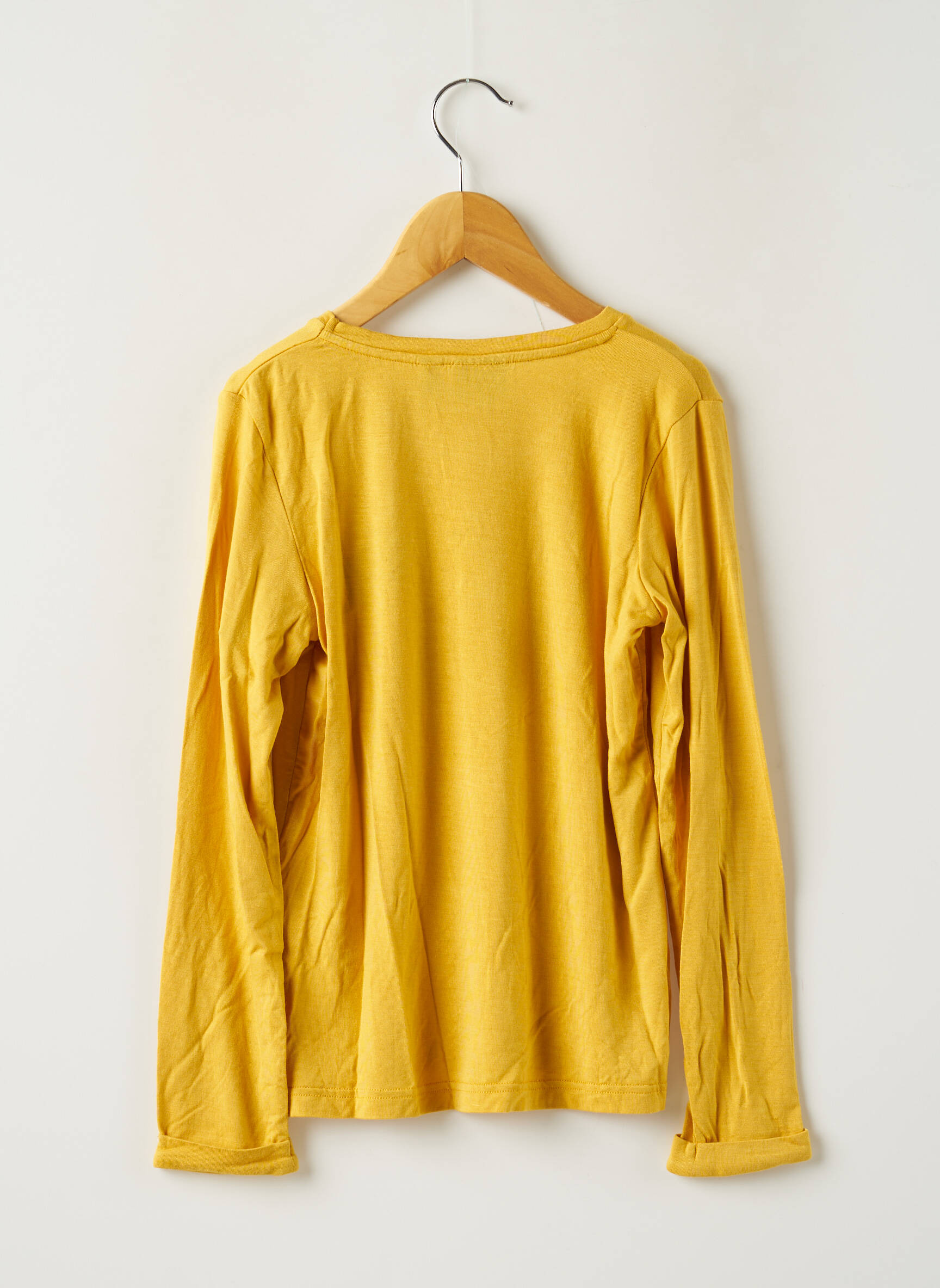 Beckaro Tshirts Fille couleur jaune