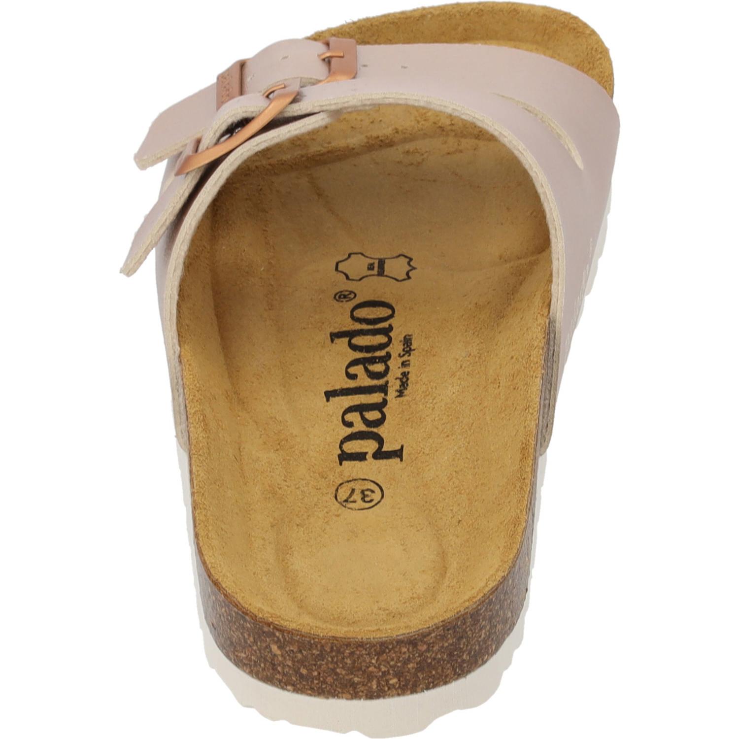 Palado Milos Metallic, Pantoletten, Damen, Rosegold