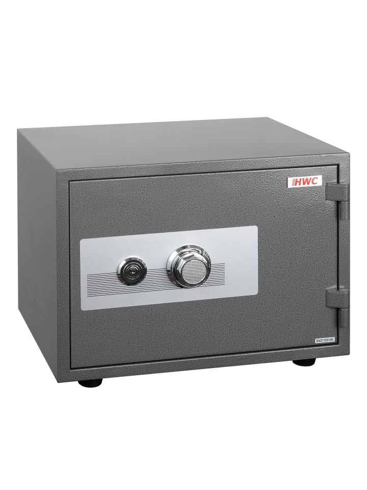 MCW Feuerfester (60min) Tresor L48 Doppelbolzenverriegelung, 44kg, Grau günstig kaufen onesize