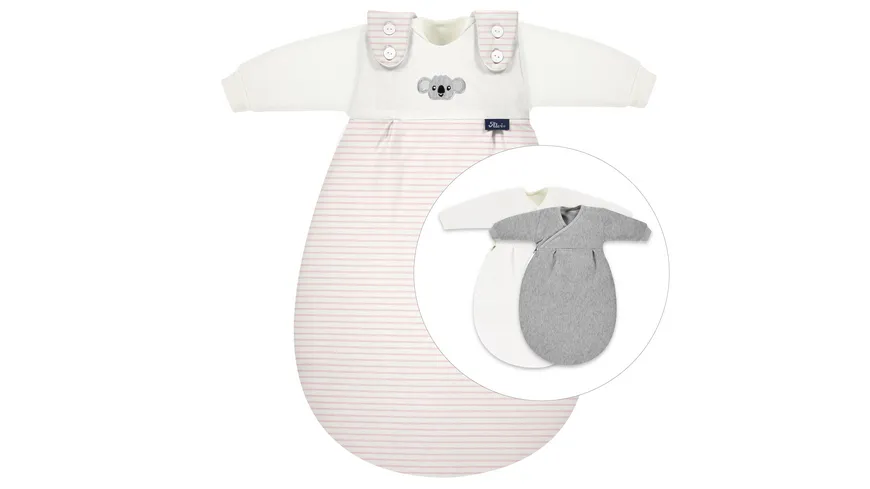 Alvi Baby-Mäxchen 3tlg. Organic Cotton Ringlets Koala rose rosa