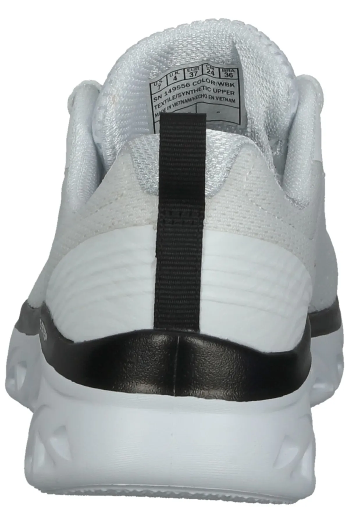 SKECHERS  Sneaker - Weiß - Flacher Absatz