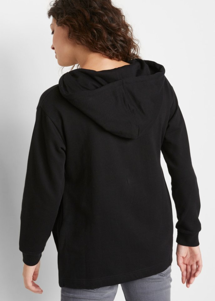 Umstands-Sweatpullover mit Reißverschluss