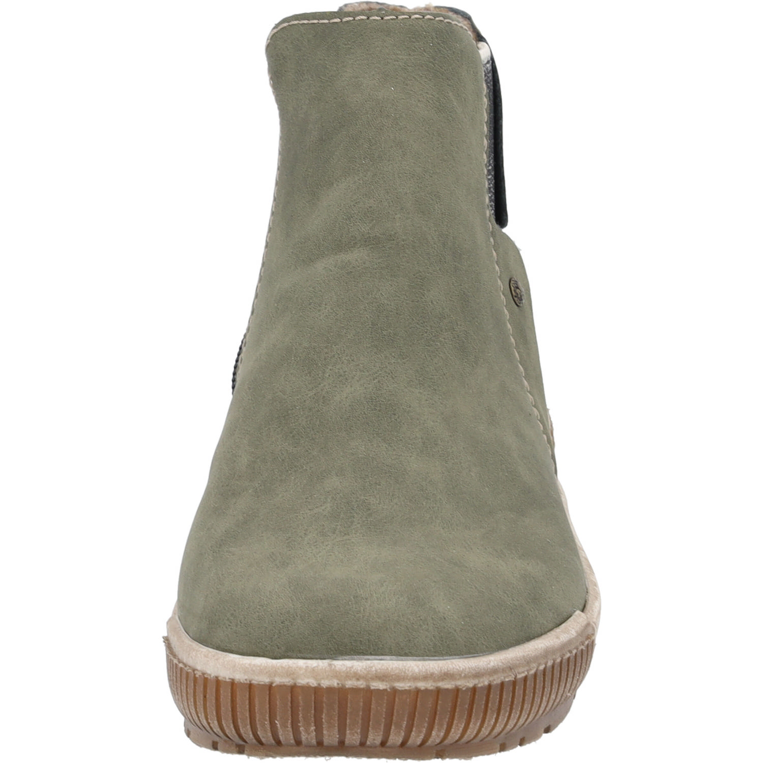 Rieker N0761, Stiefeletten, Damen, Grün (liane/leinen)