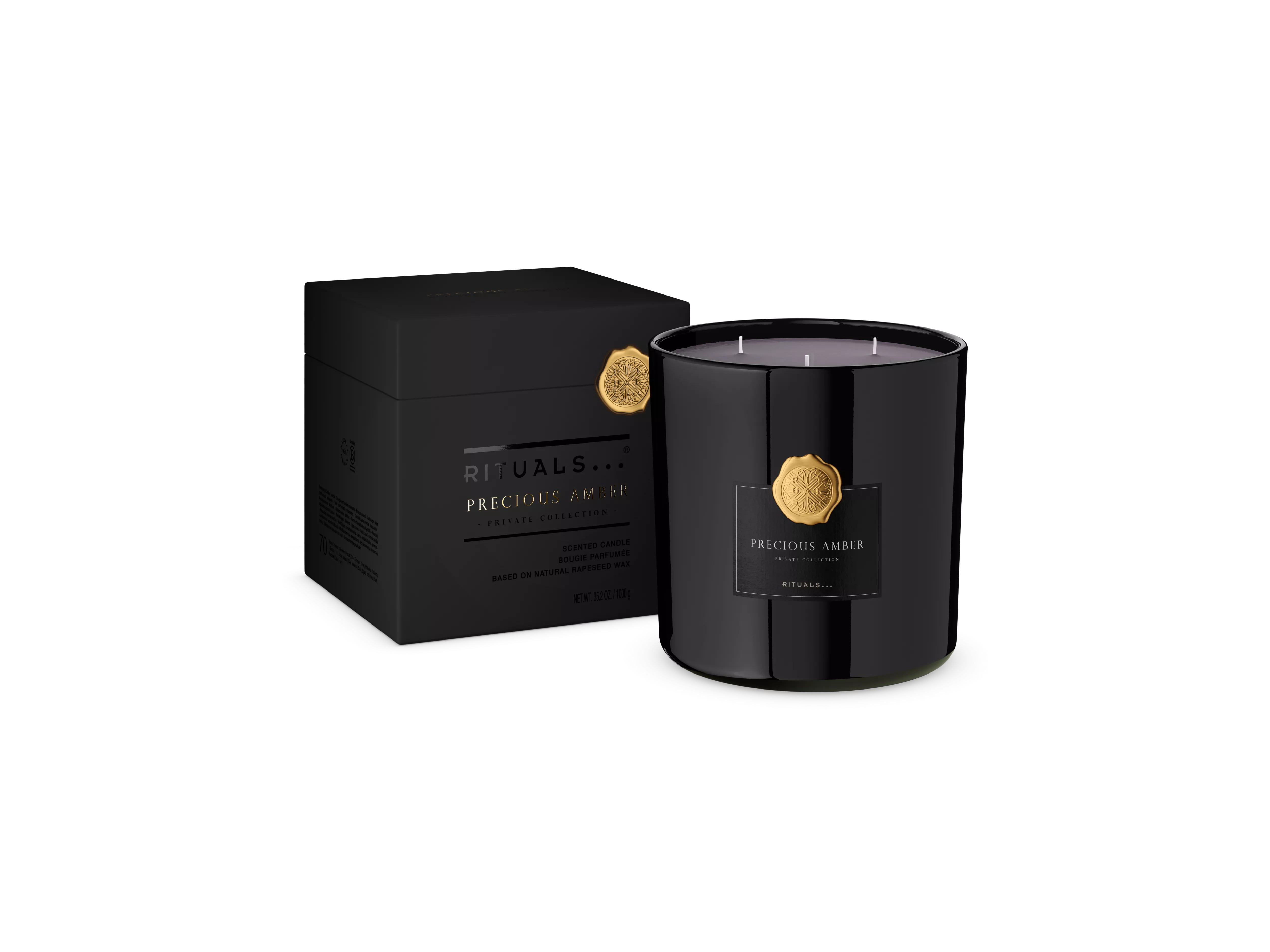 Bougie parfumée XL Ambre Précieuse