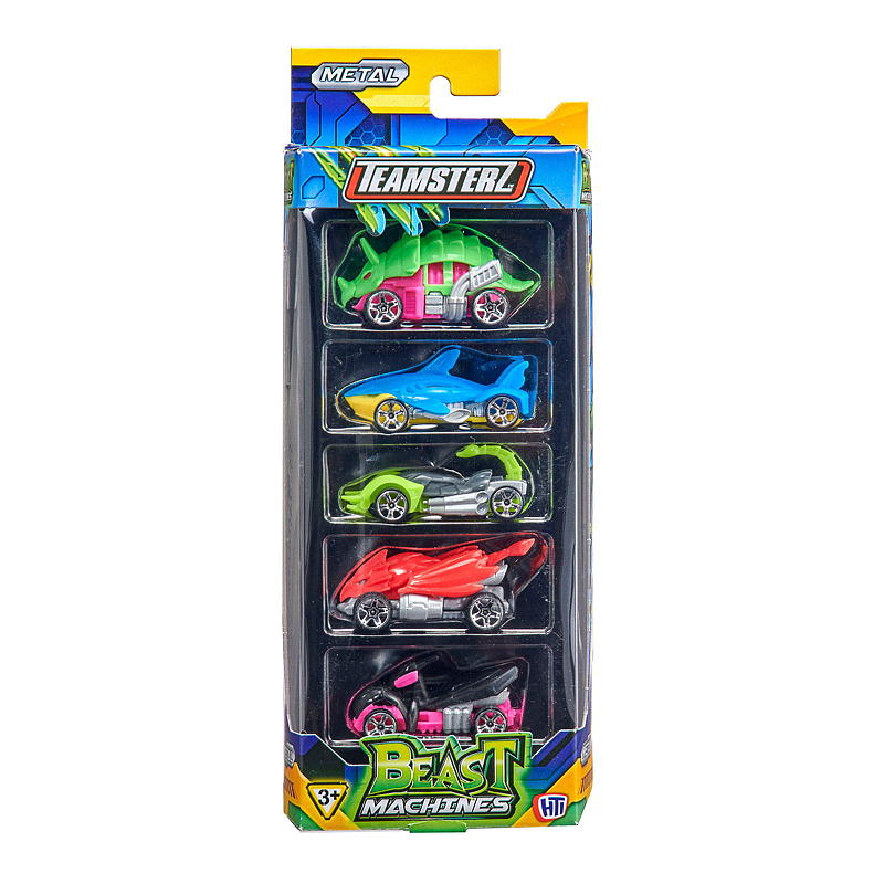 Teamsterz Bil Beast machines 5-pk, Teamsterz