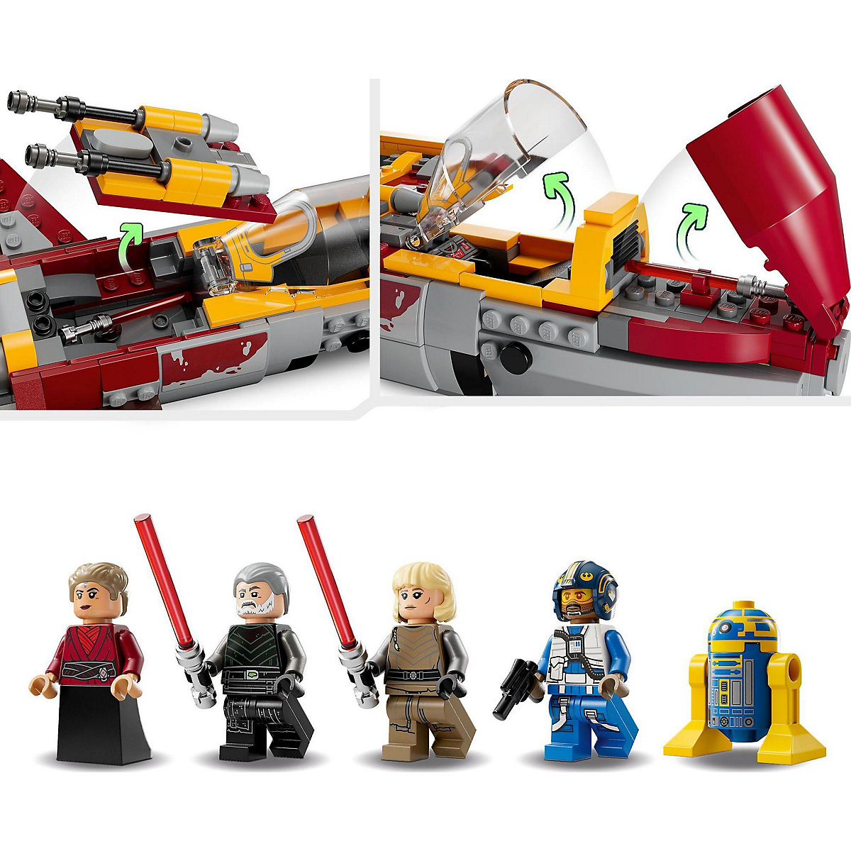 LEGO® Star Wars 75364 New Republic E-Wing vs. Shin Hatis Starfighter