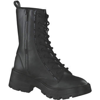 Pepe Jeans Soda Rub Schnür Boots in schwarz