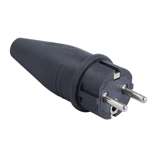 ABL 46.214 Rubber contact plug - 10/16A - IP44 - RA+ PA