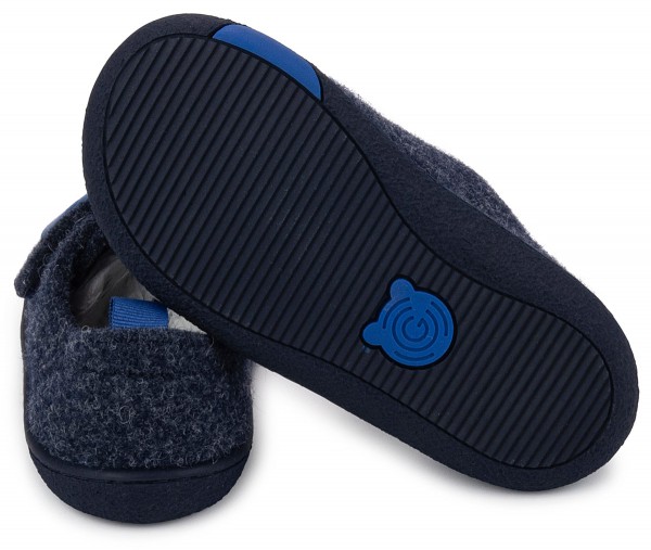 Groundies Kids ~ Blokhus Hausschuh GK2 ~ Blue
