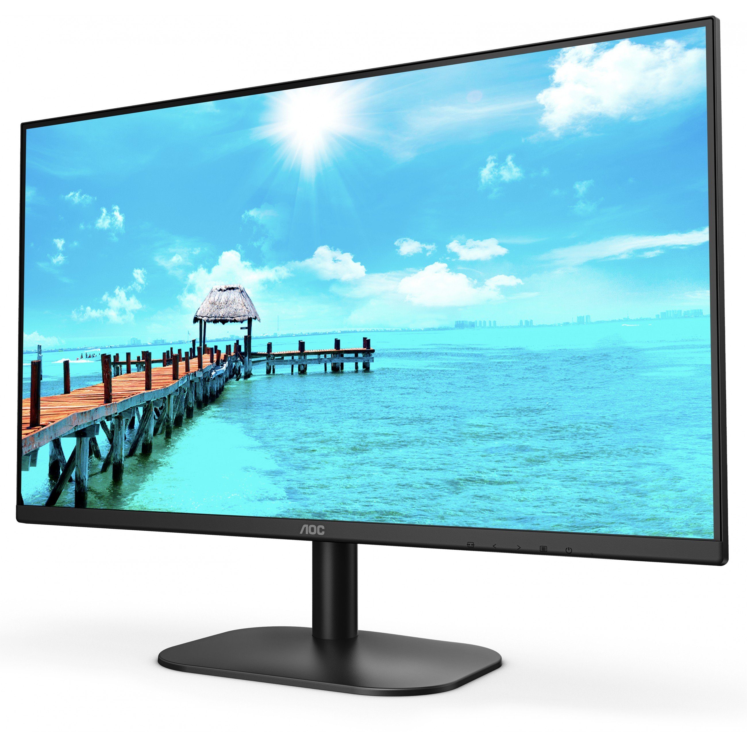 AOC 27B2H LED-Monitor (Full HD, 8 ms Reaktionszeit, VGA, HDMI, VESA, Full HD, Black)
