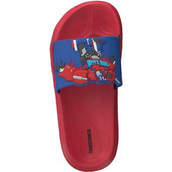 Transformers Badepantolette in blau