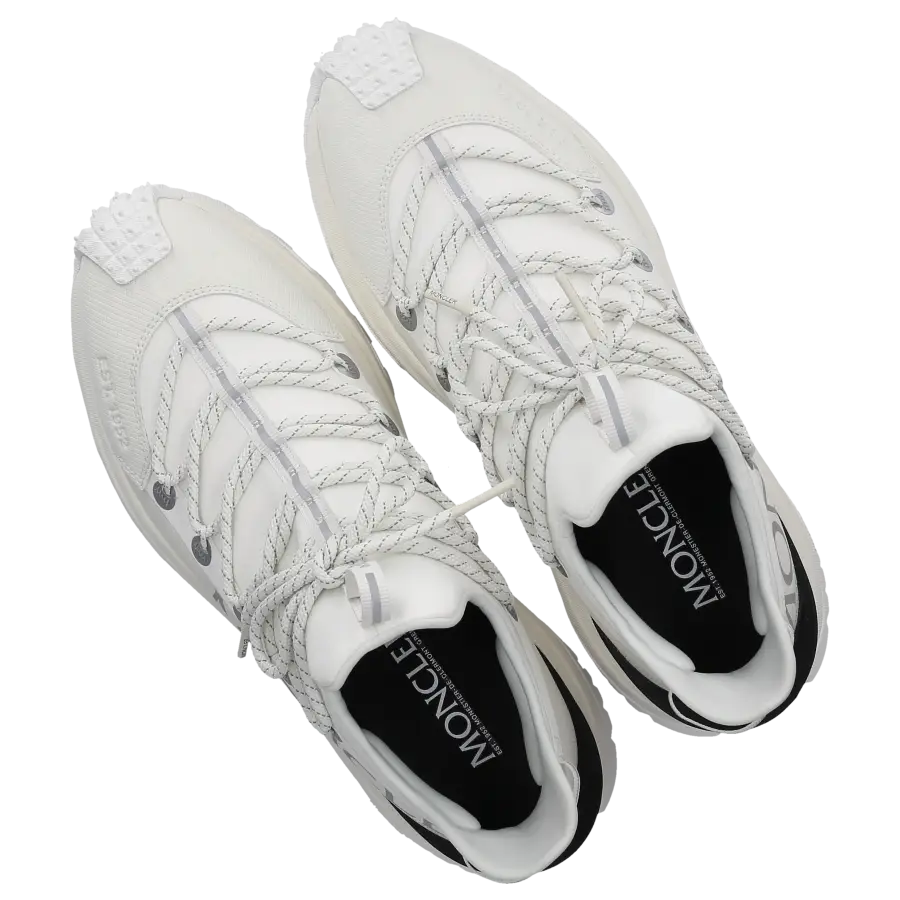Moncler - Sneaker low TRAILGRIP LITE 2 Kalbsleder - weiß