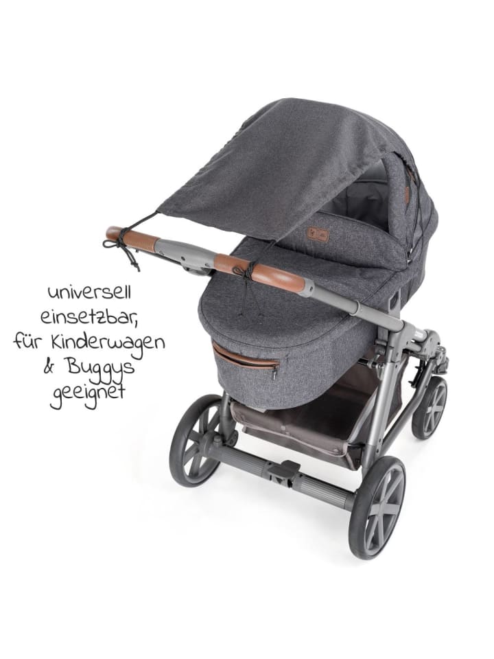 Zamboo Universal Sonnensegel Deluxe für Kinderwagen und Buggy in grau günstig kaufen onesize