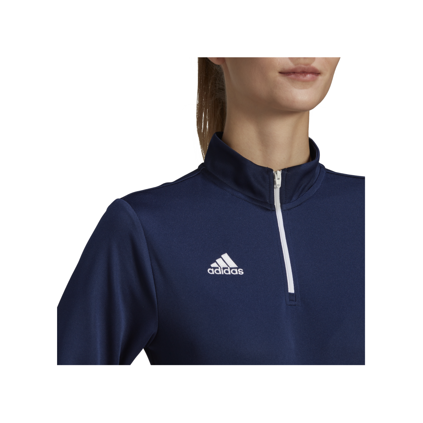 adidas Entrada 22 HalfZip Sweatshirt Damen Blau