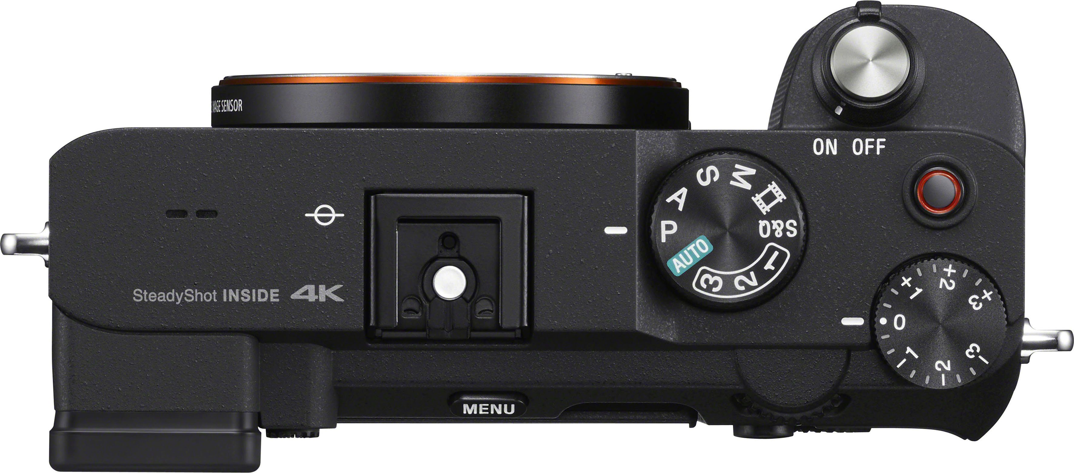 Sony ILCE-7CB A7C Vollformat-Digitalkamera (24,2 MP, 4K Video, 5-Achsen Bildstabilisierung, NFC, Bluetooth, nur Gehäuse)