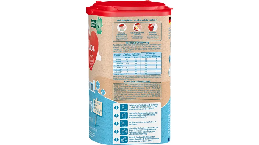 Milupa Milumil Pre Anfangsmilch 800 g