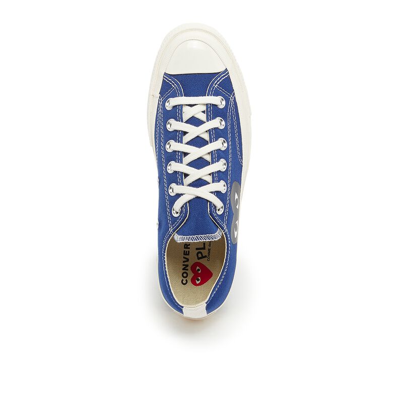 Comme des Garcons Play Black Heart Chuck Taylor All Star '70 Low blue