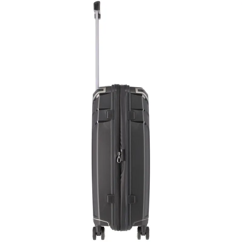 Travelite ELVAA Trolley M mit 4 Rollen (erweiterbar) - Schwarz