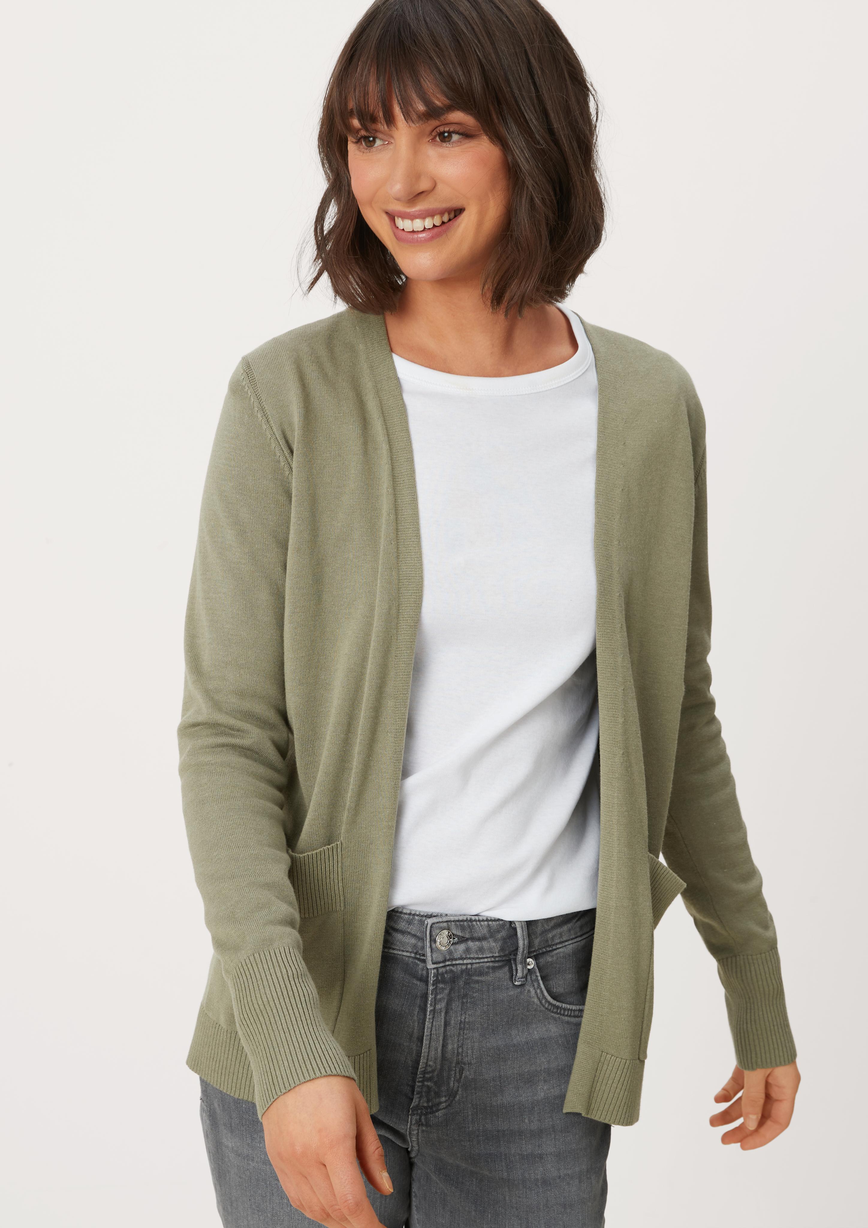 Strickjacke aus Viskosemix  2112223-7928