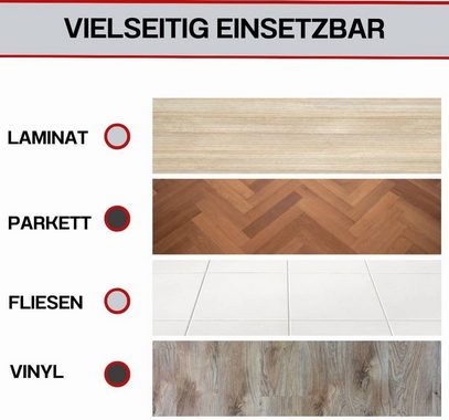 ToCi Filzgleiter Filzgleiter 300 Stk. Schwarz/Beige Mix selbstklebend Möbel Bodenschutz