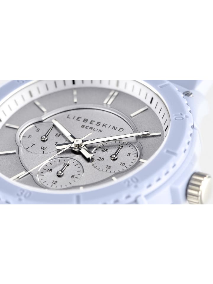 LIEBESKIND BERLIN Armbanduhr in hellblau günstig kaufen onesize