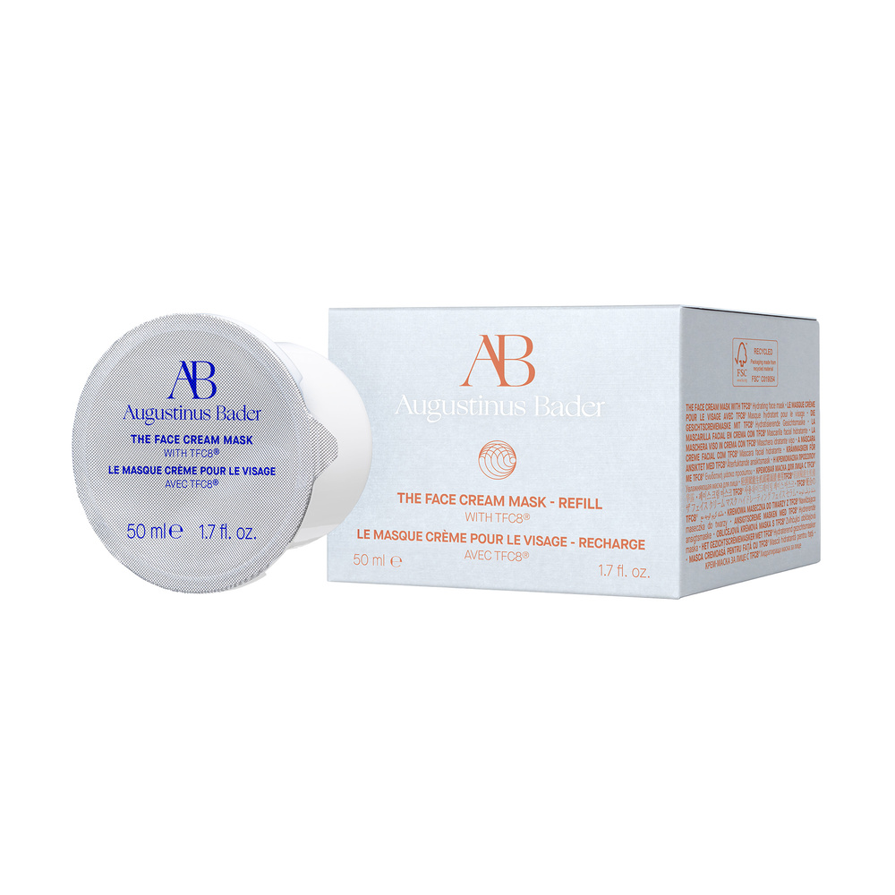 augustinus bader The Face Cream Mask Refill Texture riche et crémeuse pour un concentré d’hydratation