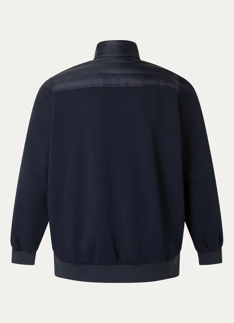 Hanorac Tommy Hilfiger cu panou frontal matlasat și logo brodat.
