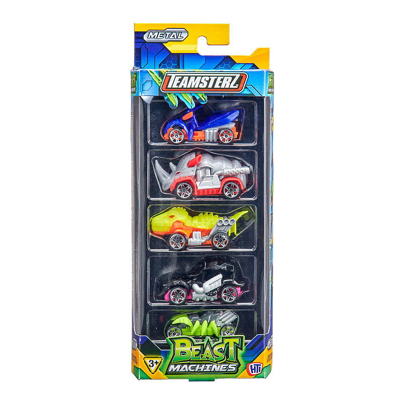 Teamsterz Bil Beast machines 5-pk, Teamsterz