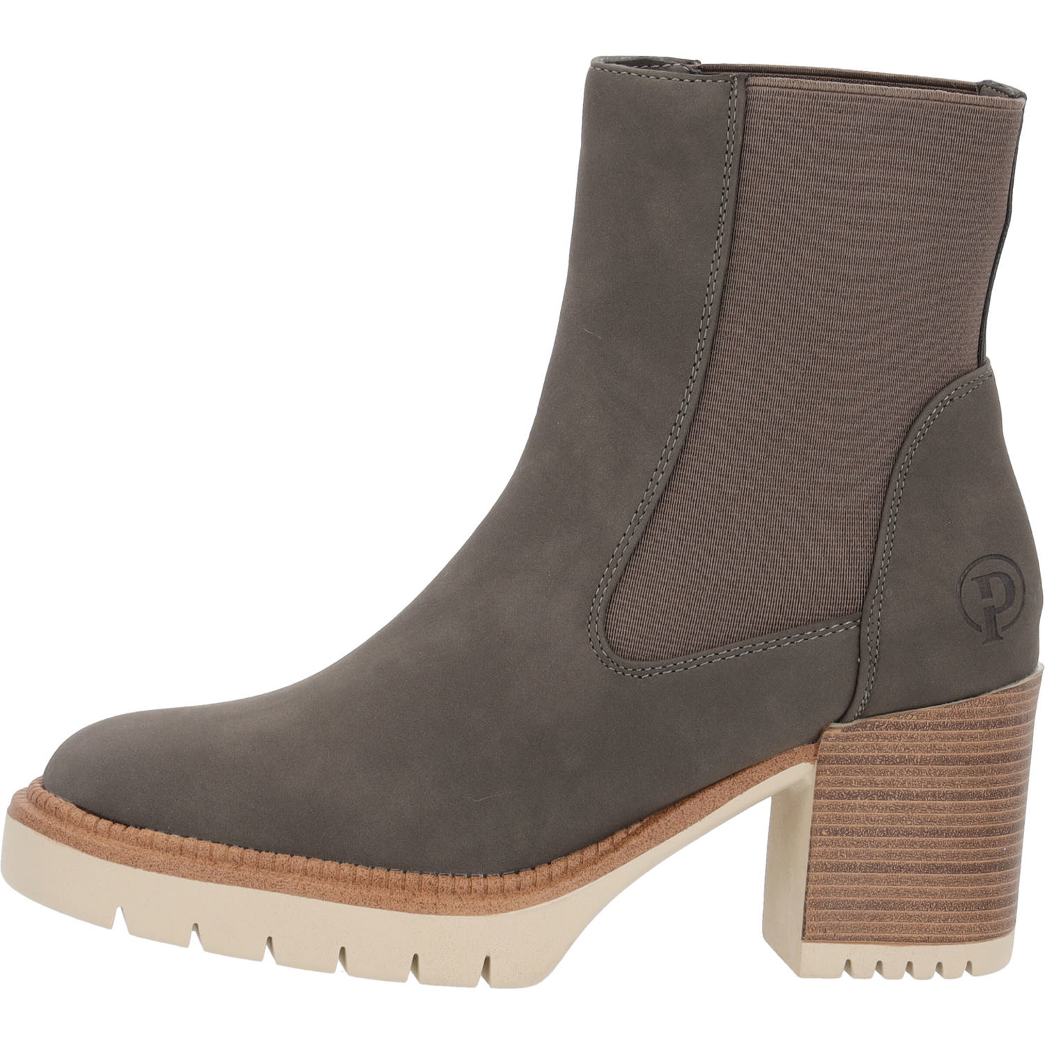 Palado Chergui, Chelsea Boots, Damen, Grau