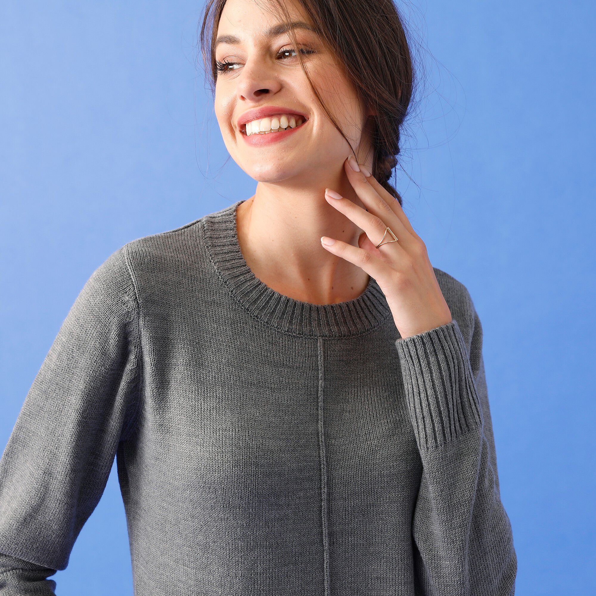 Robe pull à poches