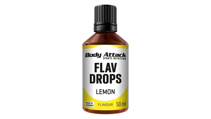 Body Attack Flav Drops Lemon 50 ml