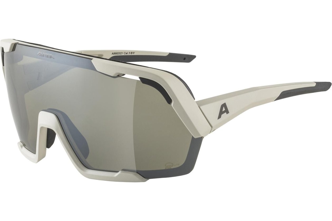 Alpina Rocket Bold Q-Lite cool-grey matt / silver mirror lens