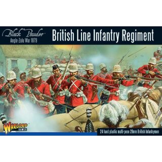 Anglo Zulu War British Line Infantry Regiment