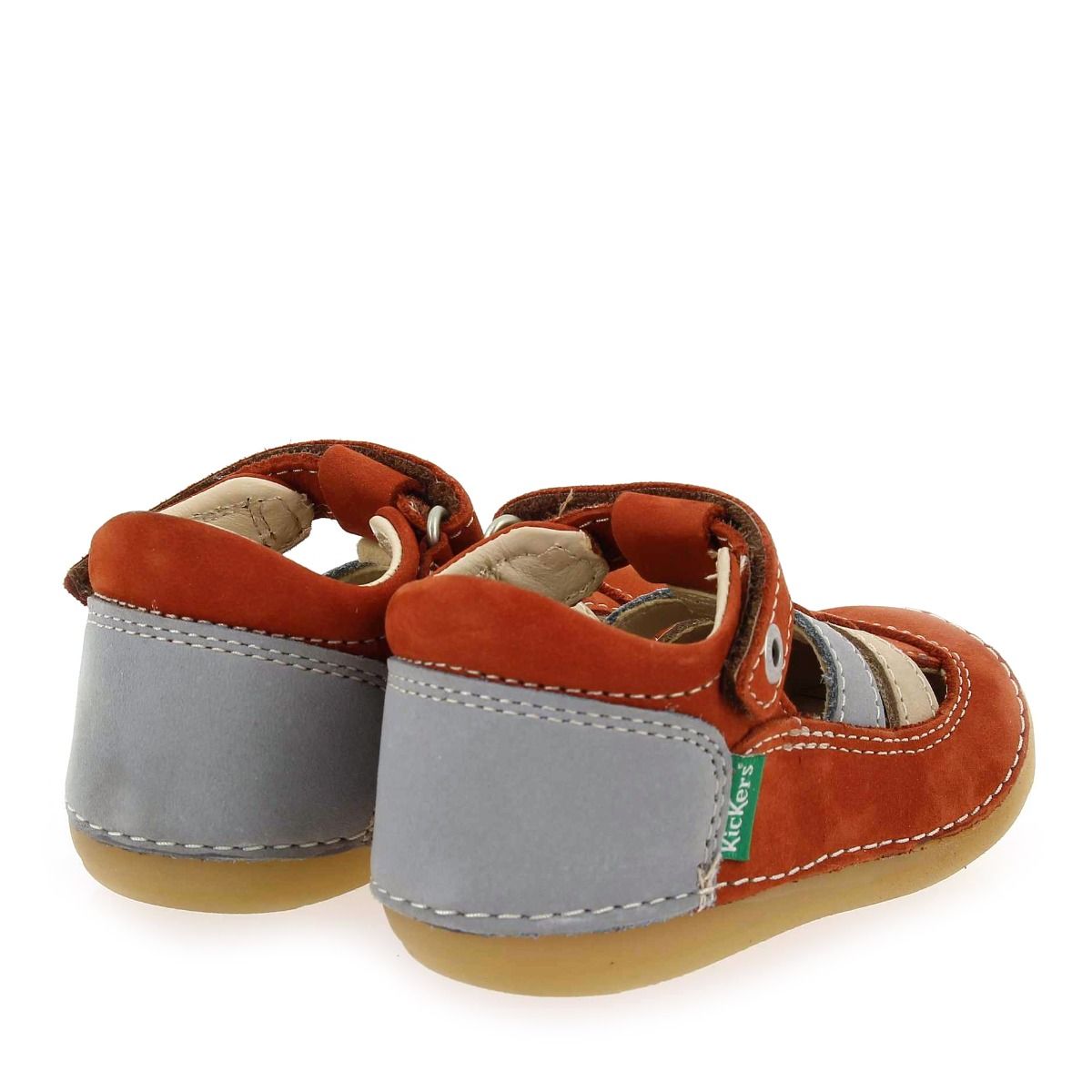 Kickers  SUSHY BOY - Terracotta gris