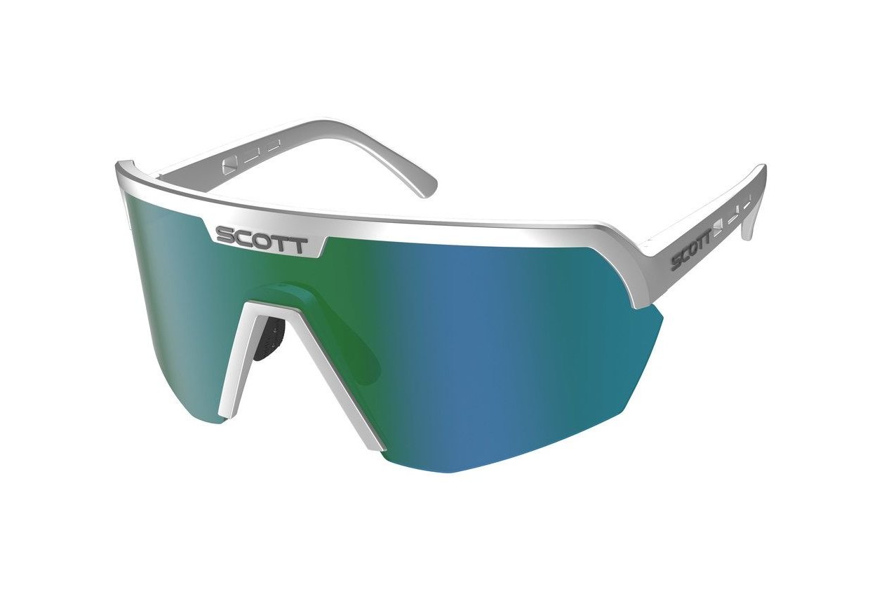 Scott Sp. Shield Supersonic Edt. Sonnenbrille silver / green chrom