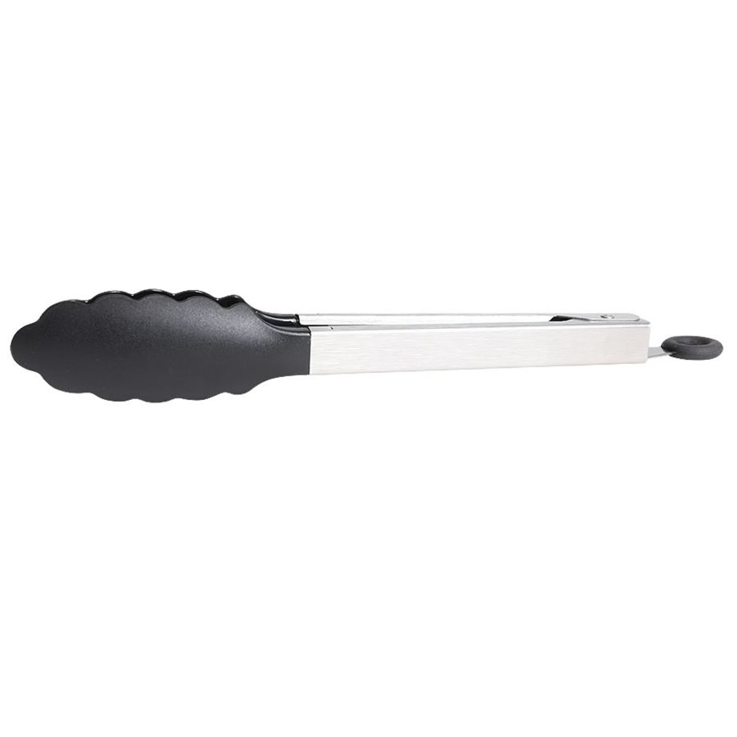 BURI Grillzange Anrichtezange 28cm Servierzange Nudelzange Küchenzange Salatgreifer Gr