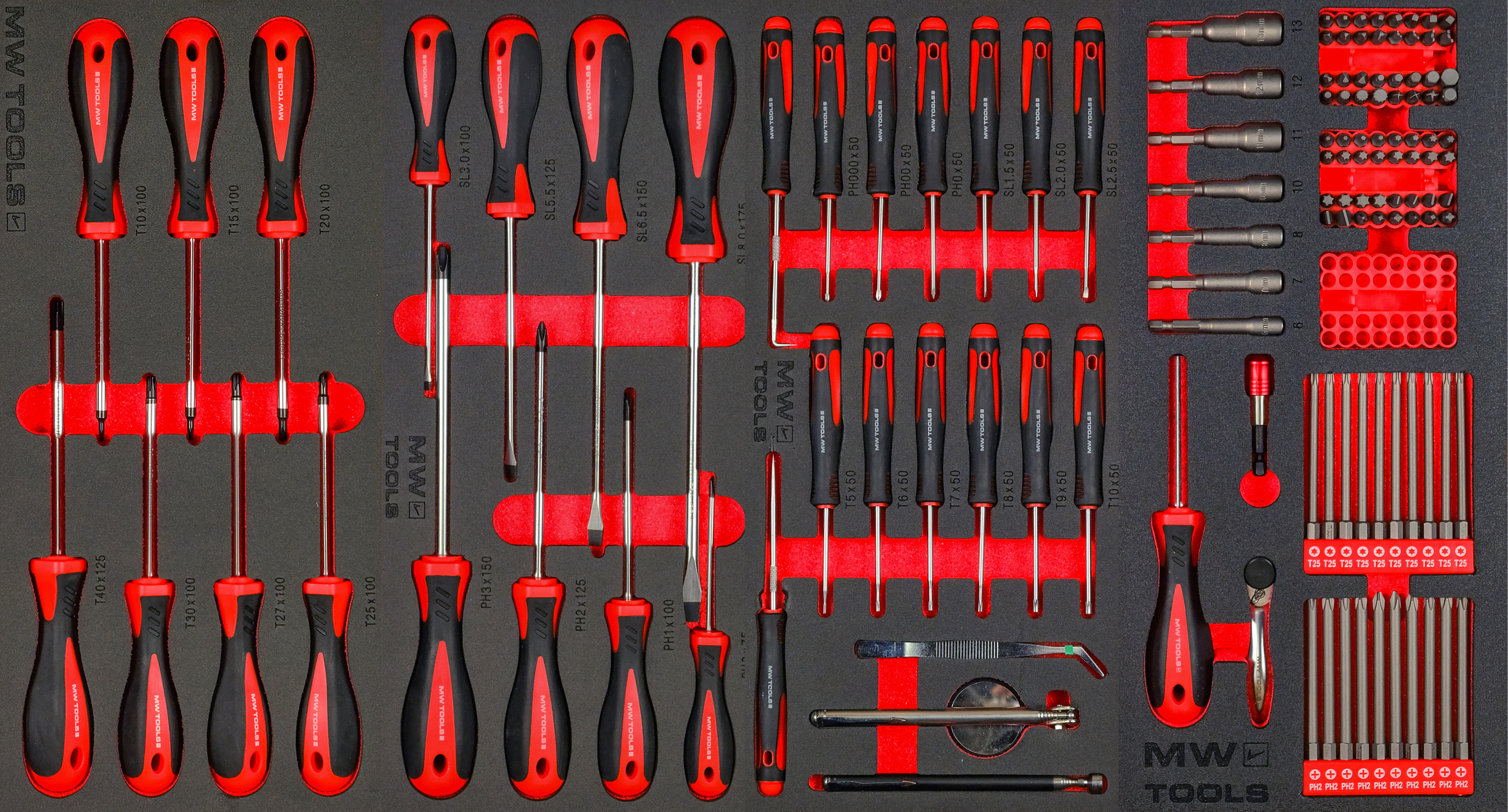Metal Works 855006780 MWE512G2P Γεμιστό καρότσι εργαλείων PRACO XL 514 τεμαχίων