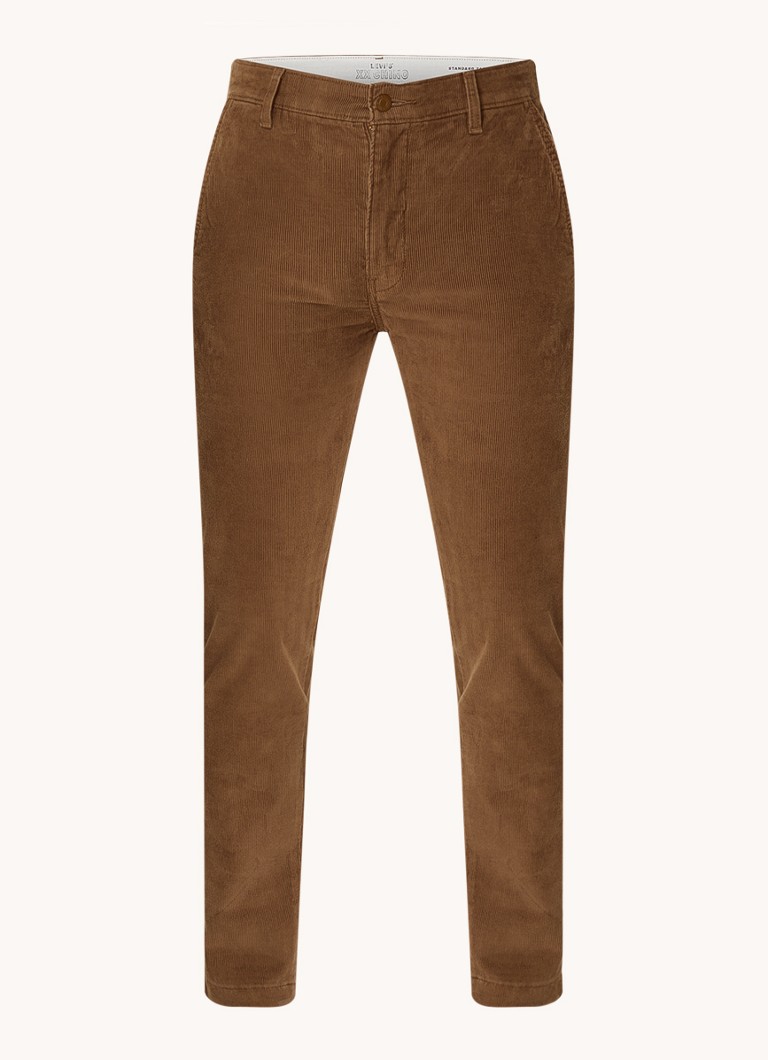 Pantaloni Levi's slim fit din catifea reiată chinezească cu buzunare laterale