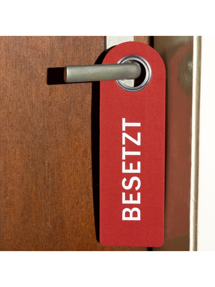 relaxdays 3tlg. Türschild Set 