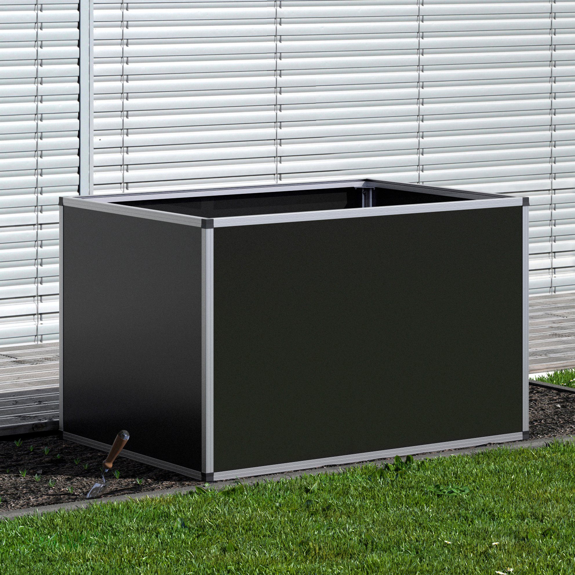KGT Hochbeet, Aluminium, BxTxH: 121x91x77 cm