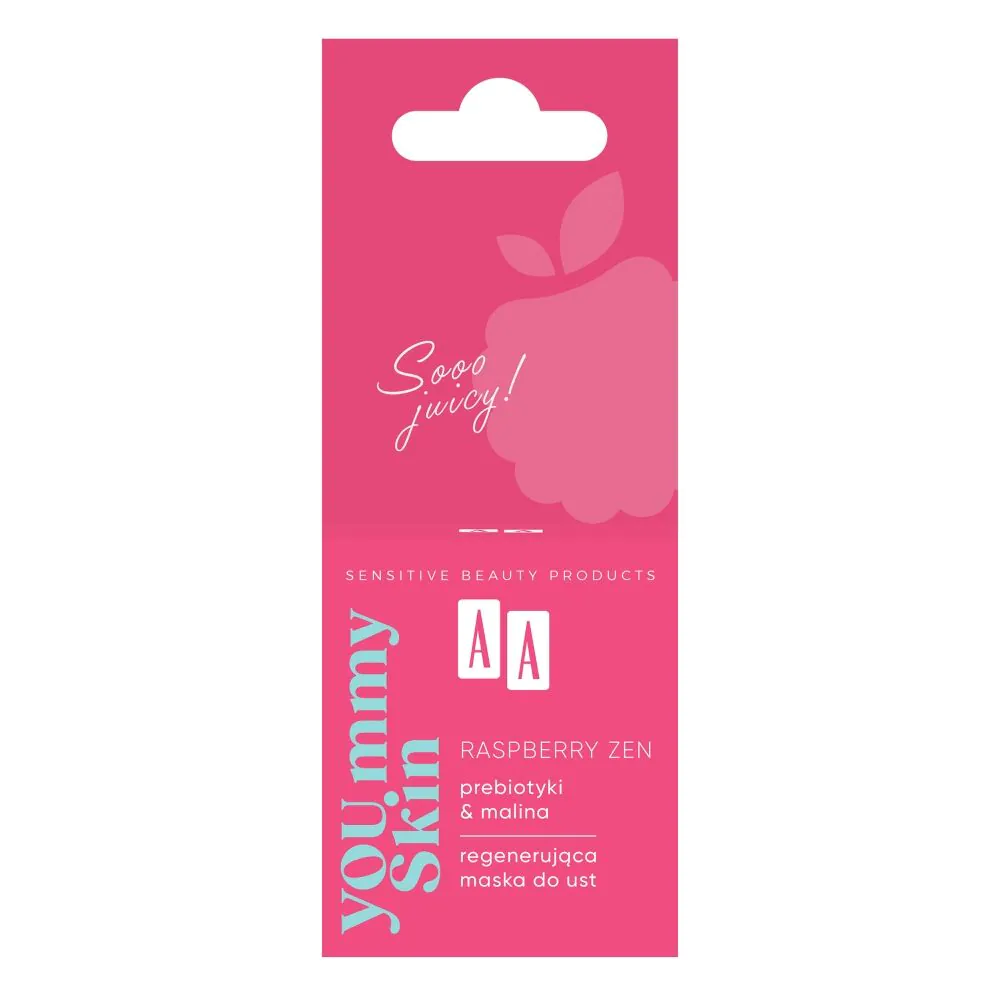 AA You.Mmy Skin Raspberry Zen регенеришућа маска за усне