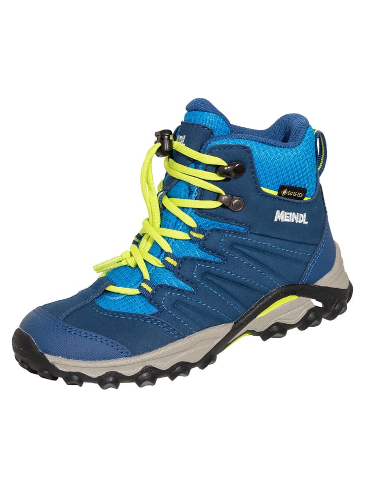 MEINDL Wanderschuhe Arigo Junior Mid GTX in marineblau/gelb günstig kaufen