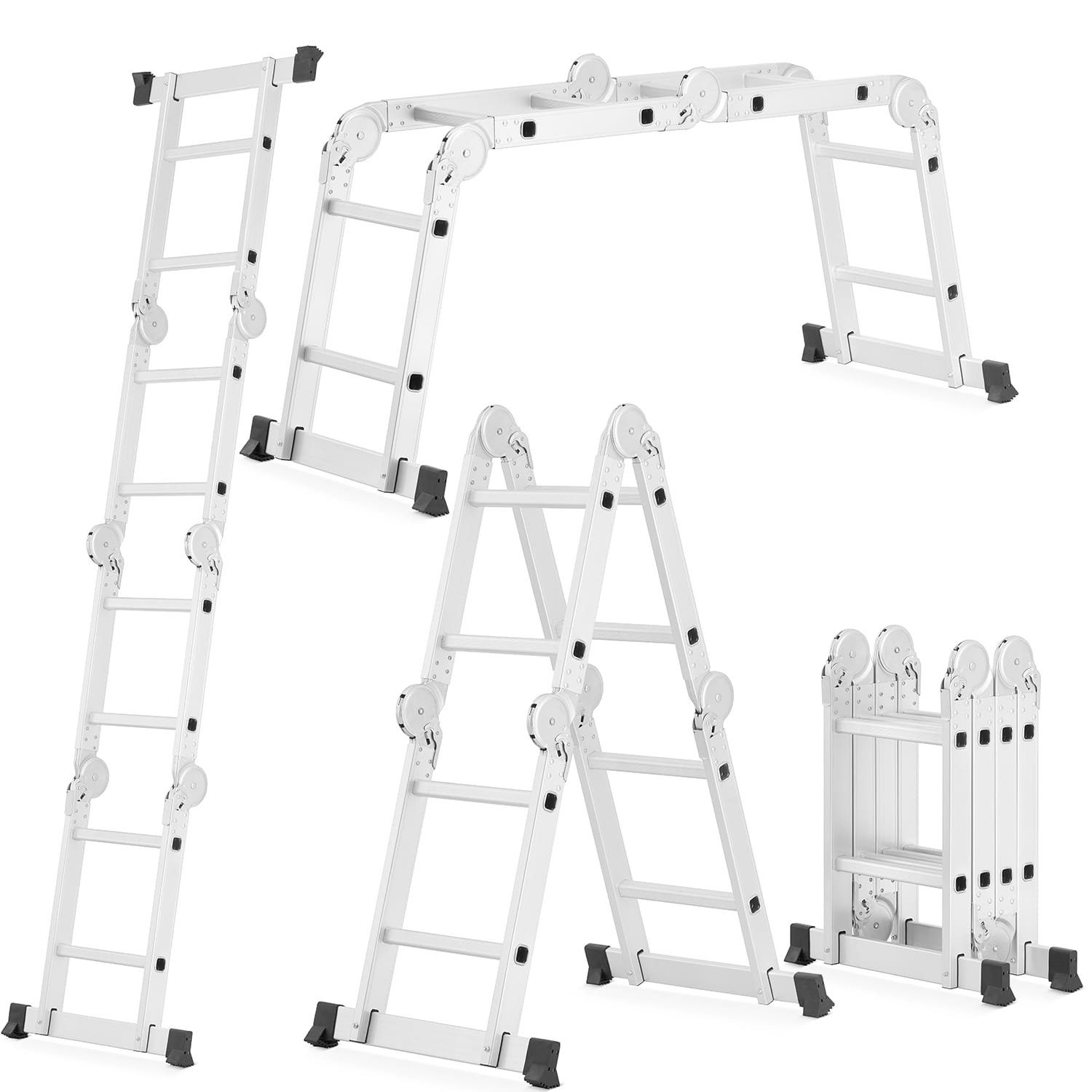 Venta-gr. Gelenkleiter Mehrzweckleiter 4x2, Gelenkleiter, Aluleiter, Haushaltsleiter