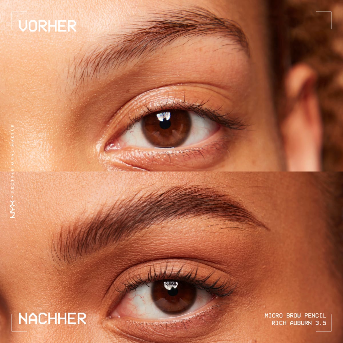 Augenbrauenstift Micro 03.5 Rich Auburn, 0,09 g