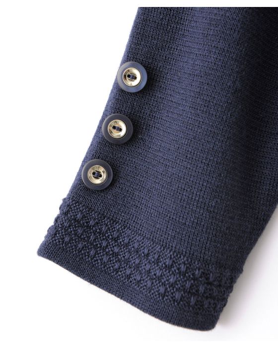 Veste maille milano 50% laine mérinos